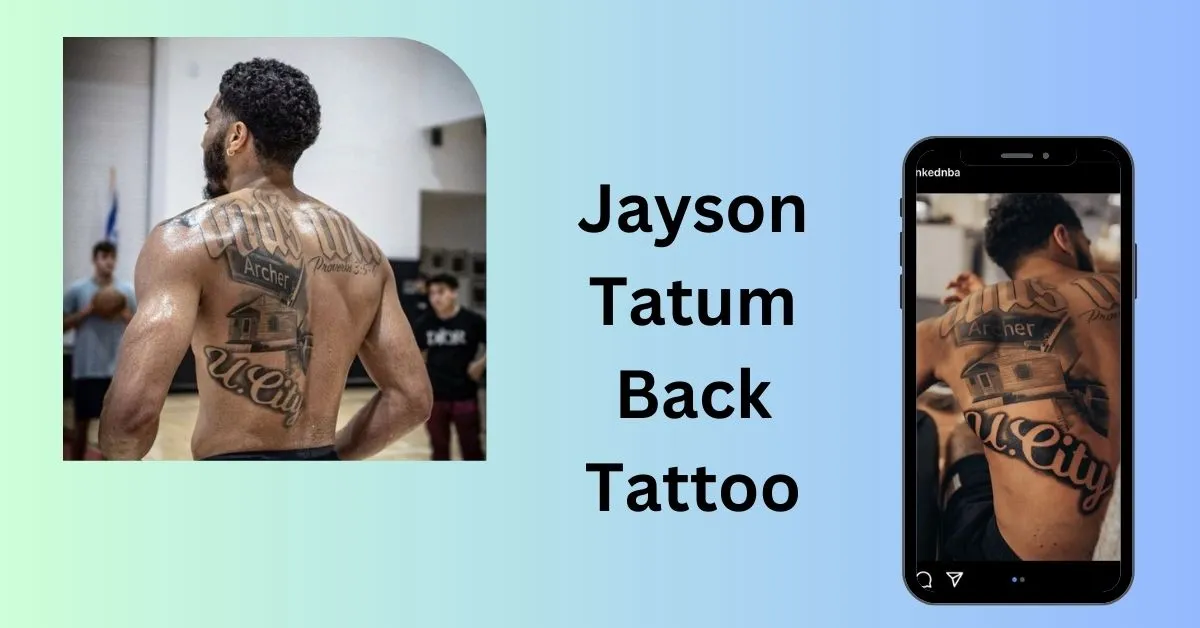 Jayson Tatum Back Tattoo