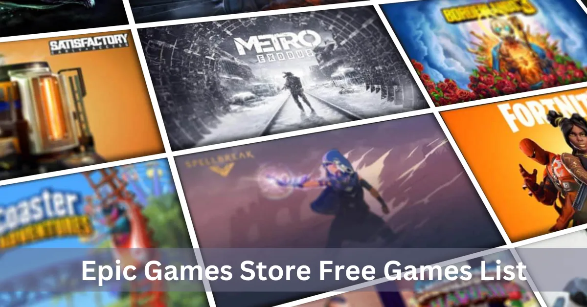 Epic Games Store Free Games List